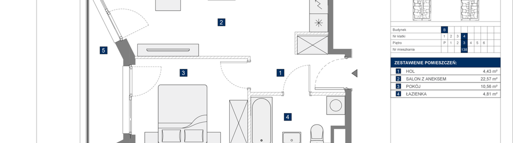 Mieszkanie w inwestycji: Osiedle przy Wielickiej etap 1.2