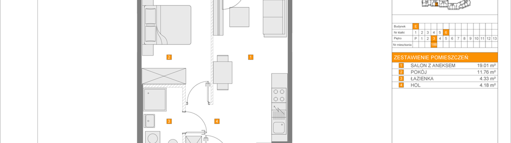 Mieszkanie w inwestycji: Apartamenty Literacka etap 2.2