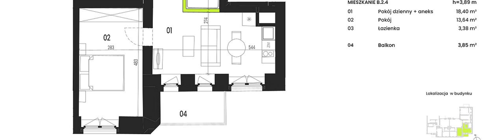 Mieszkanie w inwestycji: Ogrody Staromiejskie