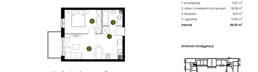Mieszkanie w inwestycji: Murapol Prado