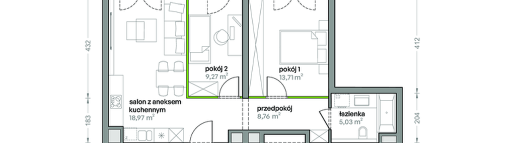 Mieszkanie w inwestycji: Ceglana Park