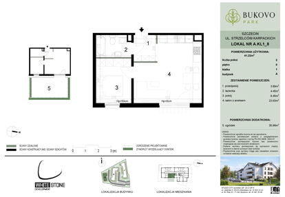 Mieszkanie w inwestycji: Bukovo Park