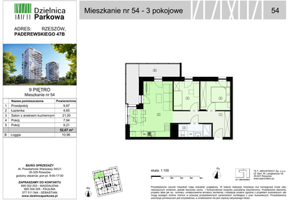 Mieszkanie w inwestycji: Dzielnica Parkowa VII