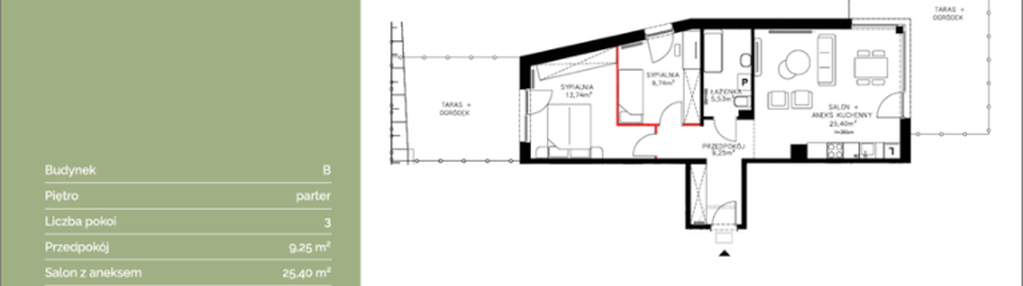 Mieszkanie w inwestycji: Stawowa Residence - etap V