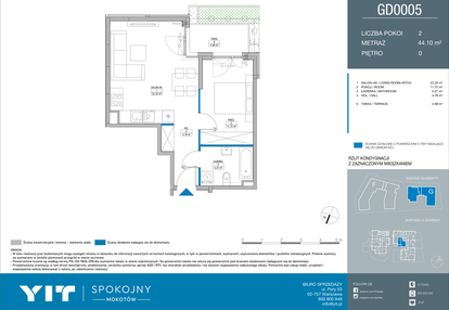 Mieszkanie w inwestycji: Spokojny Mokotów etap II