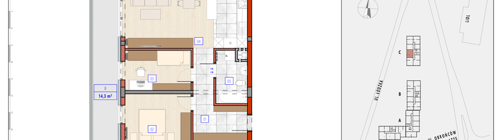 Mieszkanie w inwestycji: Łódzka Osiedle