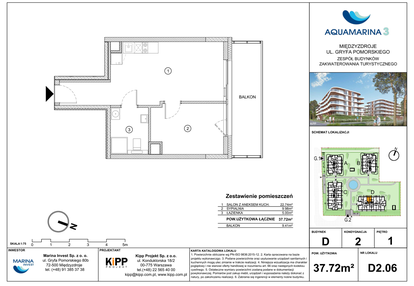 Mieszkanie w inwestycji: Aquamarina 3