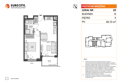 Mieszkanie w inwestycji: Przystań Brzeźno etap 1.2