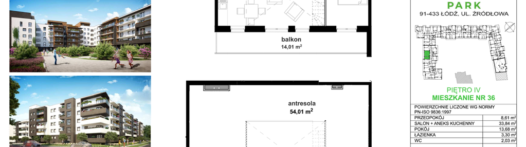 Mieszkanie w inwestycji: Helenów Park