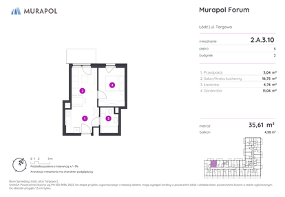 Mieszkanie w inwestycji: Murapol Forum