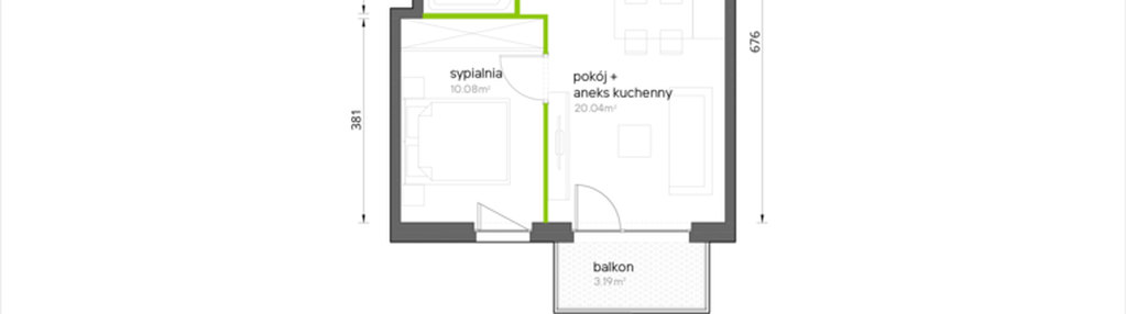 Mieszkanie w inwestycji: Aroniowa Vita