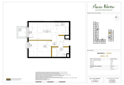 Mieszkanie w inwestycji: Aura Nova