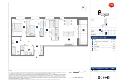 Mieszkanie w inwestycji: Przystanek Prądnik