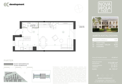 Mieszkanie w inwestycji: Nova Wola Park II