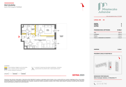 Mieszkanie w inwestycji: Miasteczko Julianów