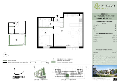 Mieszkanie w inwestycji: Bukovo Park