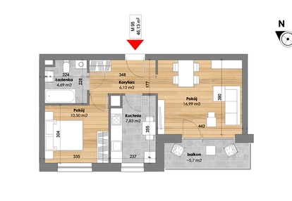 Mieszkanie w inwestycji: Przy Kochanowskiego