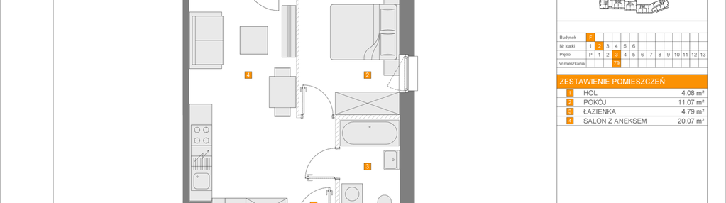 Mieszkanie w inwestycji: Apartamenty Literacka etap 2.3