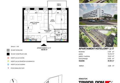 Mieszkanie w inwestycji: Apartamentowiec Zwycięska 3