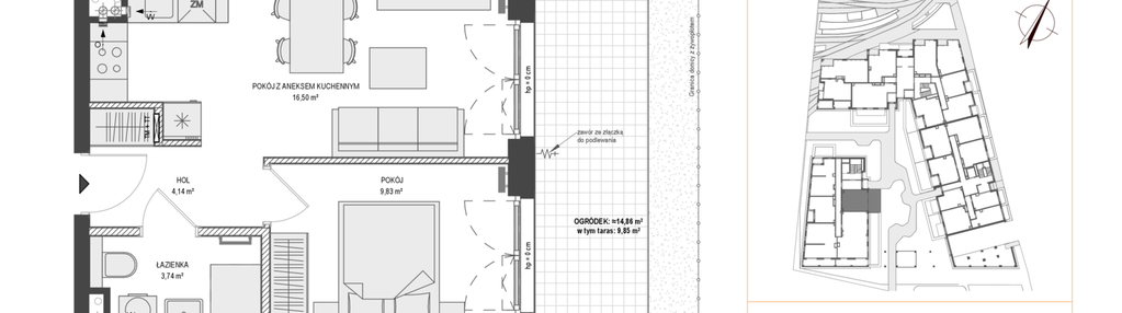 Mieszkanie w inwestycji: Zajezdnia Motława