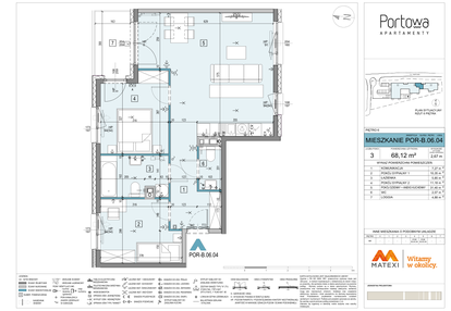 Mieszkanie w inwestycji: Apartamenty Portowa