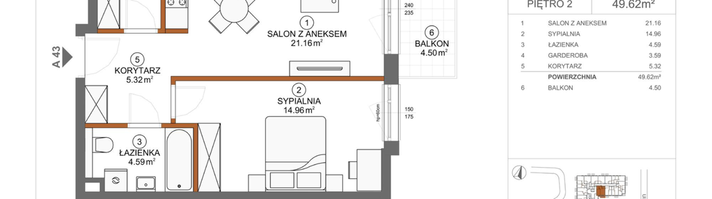 Mieszkanie w inwestycji: Apartamenty Rusałki