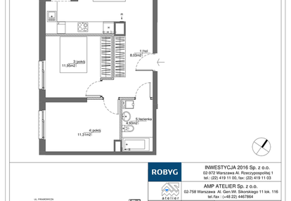 Mieszkanie w inwestycji: Rytm Mokotowa - etap 1B