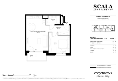 Mieszkanie w inwestycji: Scala