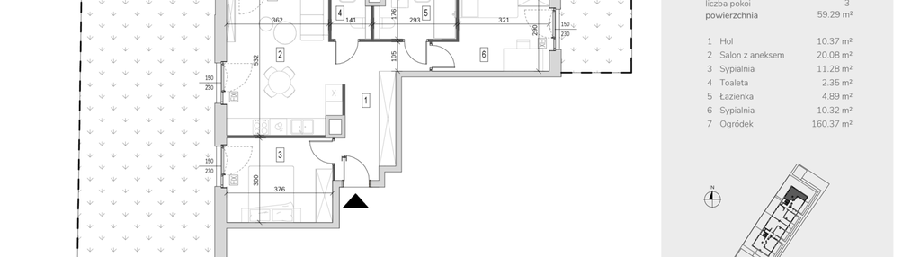 Mieszkanie w inwestycji: Orzechowa 2