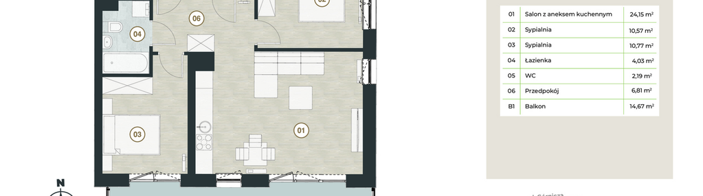 Mieszkanie w inwestycji: InPark