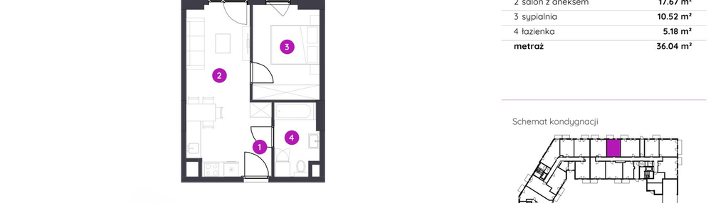 Mieszkanie w inwestycji: Murapol Osiedle Filo etap II