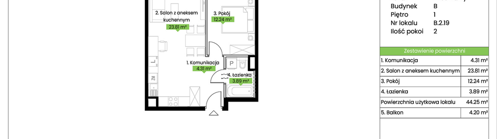 Mieszkanie w inwestycji: JA_SIELSKA V