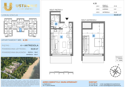 Mieszkanie w inwestycji: Ustronie Luxury Apartments