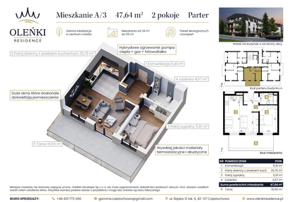 Mieszkanie w inwestycji: Oleńki Residence