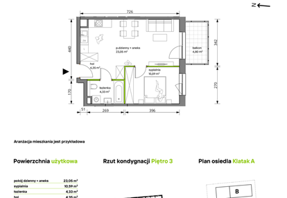 Mieszkanie w inwestycji: Trzcinowa Vita