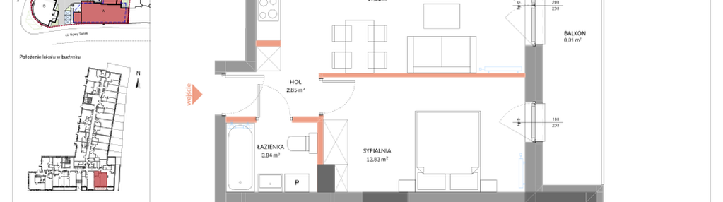 Mieszkanie w inwestycji: Apartamenty Nowy Świat