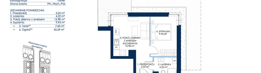 Mieszkanie w inwestycji: Sol Marina etap III