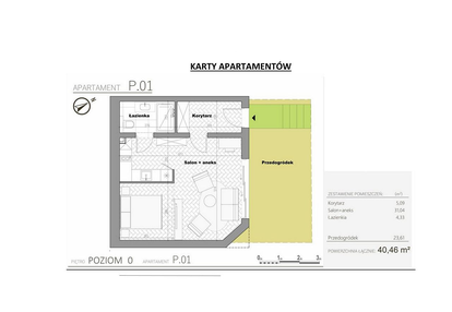 Mieszkanie w inwestycji: Villa Książąt Pomorskich