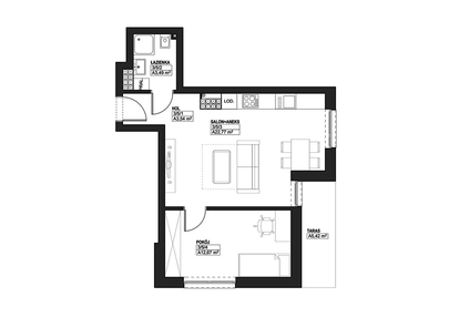 Mieszkanie w inwestycji: Wronki - Leśna Polana 3