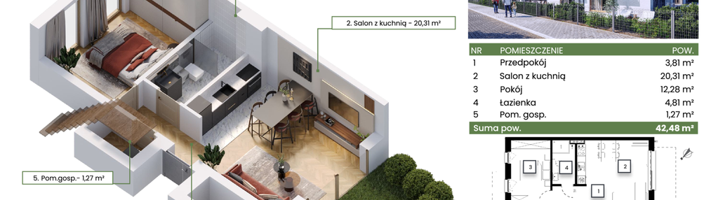 Mieszkanie w inwestycji: Rumia Osiedle Zielone Zacisze