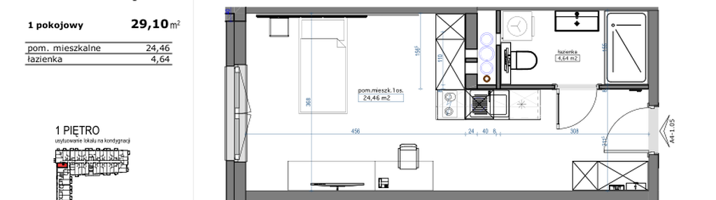 Mieszkanie w inwestycji: Naramowicka 172