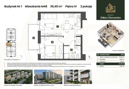 Mieszkanie w inwestycji: Osiedle Zielona Chorzowska