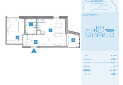 Mieszkanie w inwestycji: Apartamenty Macadamia