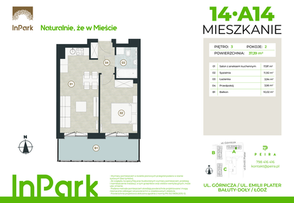 Mieszkanie w inwestycji: InPark