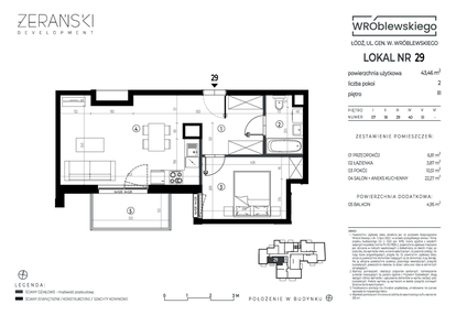 Mieszkanie w inwestycji: Wróblewskiego