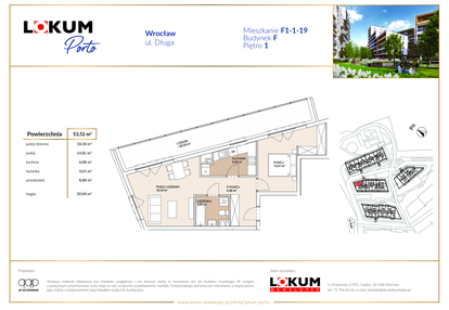 Mieszkanie w inwestycji: Lokum Porto etap VI
