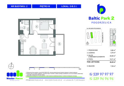 Mieszkanie w inwestycji: Baltic Park 2 Pogorzelica bud. 1 i 2