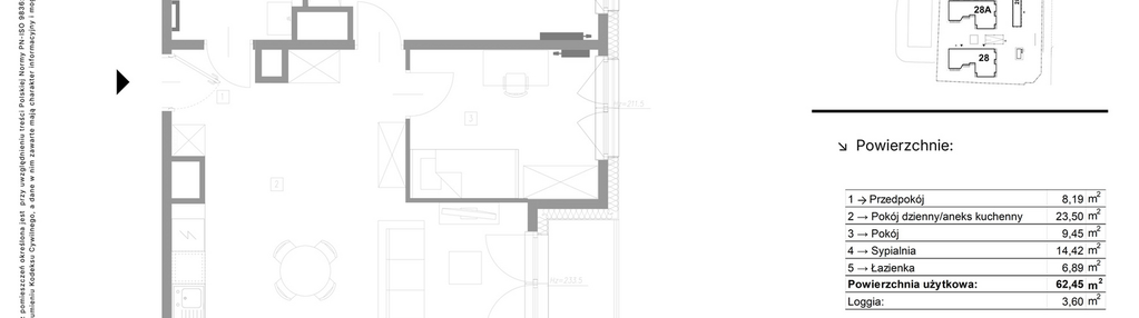 Mieszkanie w inwestycji: Strzelców 28