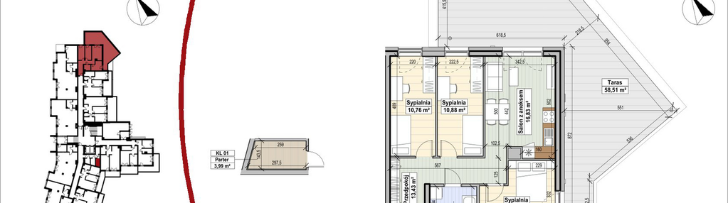 Mieszkanie w inwestycji: Apartamenty Wywrockiego 11