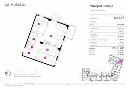 Mieszkanie w inwestycji: Murapol Scarpa